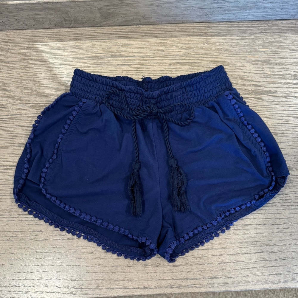 Blue shorts
